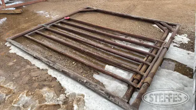 (2) Shop-built livestock gates