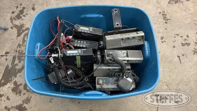(7) 2-way radios