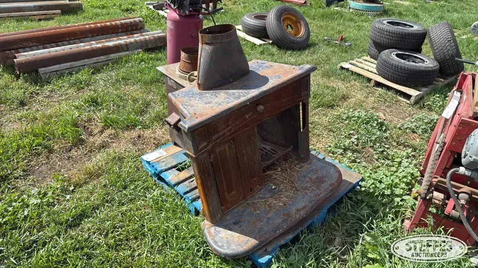 (2) Cast iron fireplaces Personal Property