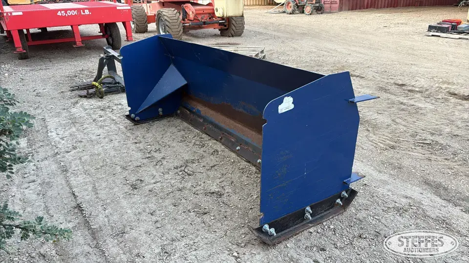 Skid steer snow pusher Skid Steer Snow Pushers and Snowblower