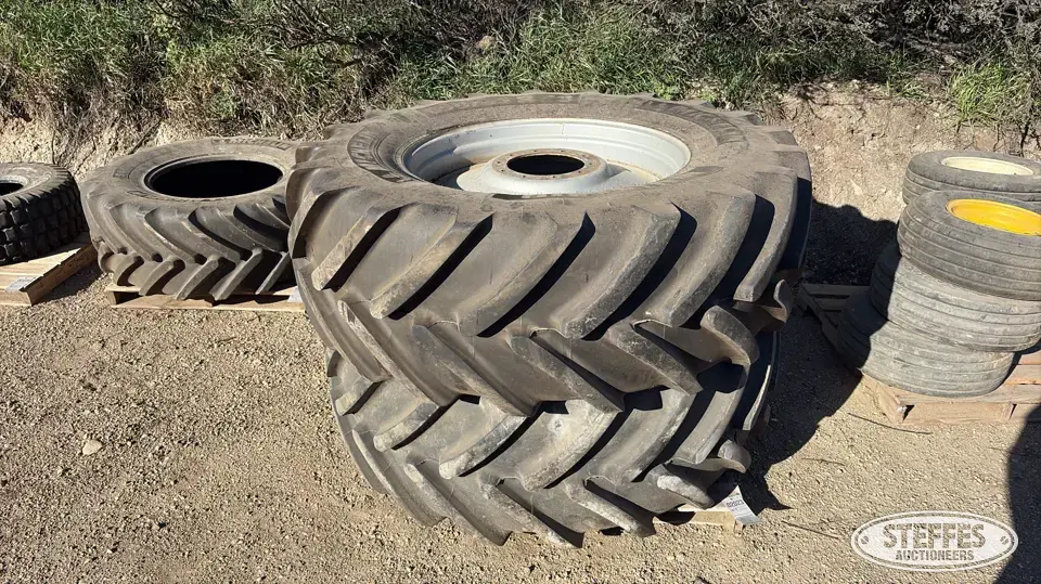 (2) Michelin 650/65R38 tires Tractor-Implement Tire