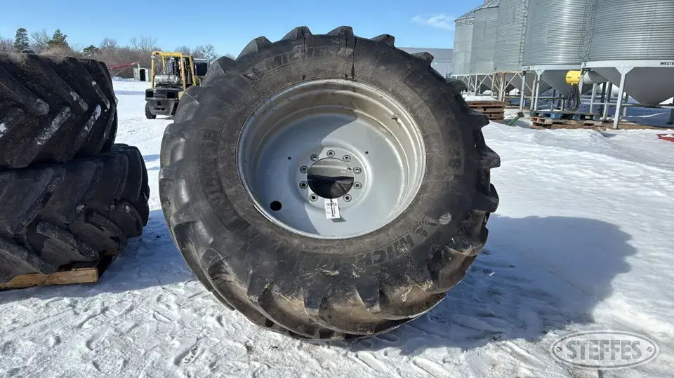 (4) Michelin 650/65R38 tires Tractor-Implement Tire