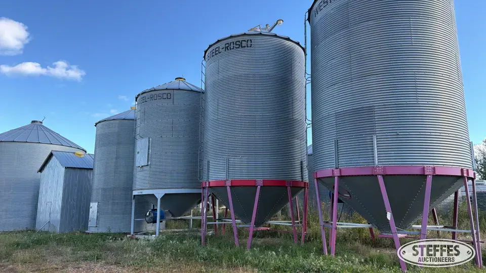 Westeel-Rosco hopper bin