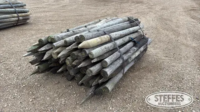 (92) Wood posts