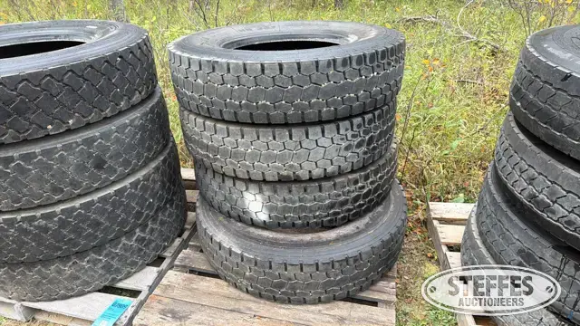 (4) Aeolus 11R22.5 tires