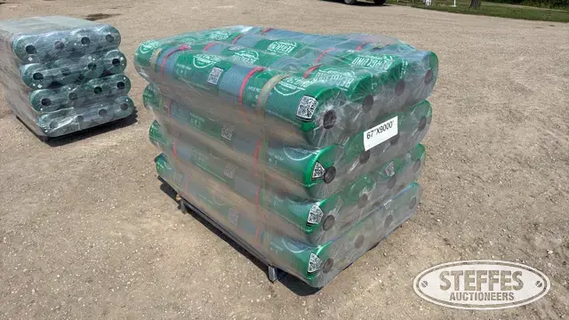 (16) Rolls of Berglund 9,000'x67” net wrap