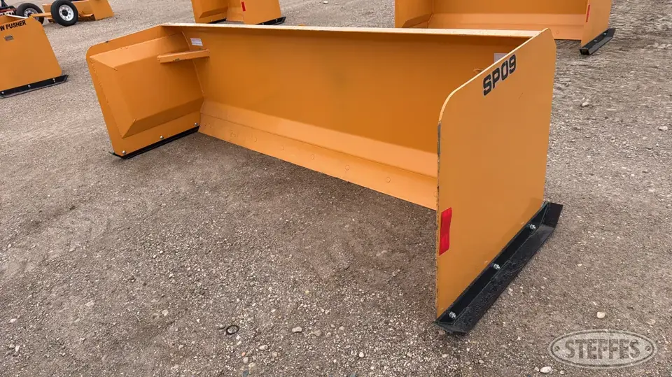 2025 Industrias America SP09 Skid Steer Snow Pushers and Snowblower