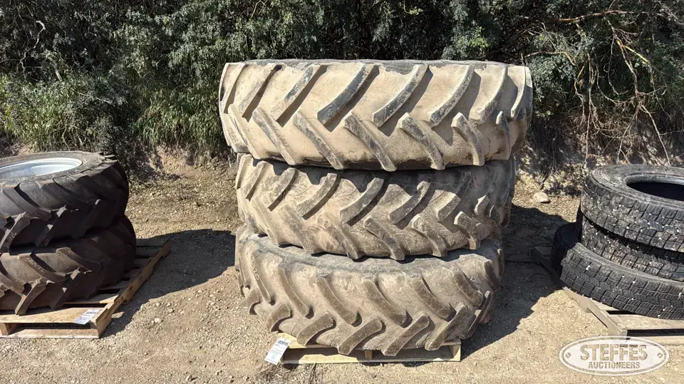 (3) 480/80R42 tires Tractor-Implement Tire