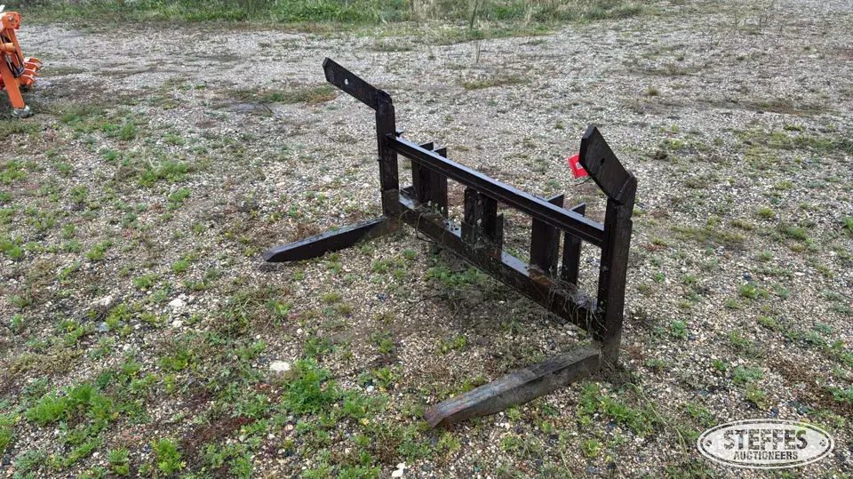 Shop-built loader fork attachment Tractor Loaders and Attachment