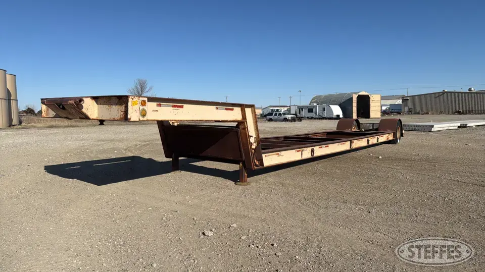 1984 Shop-built tank moving trailer Specialty Trailer