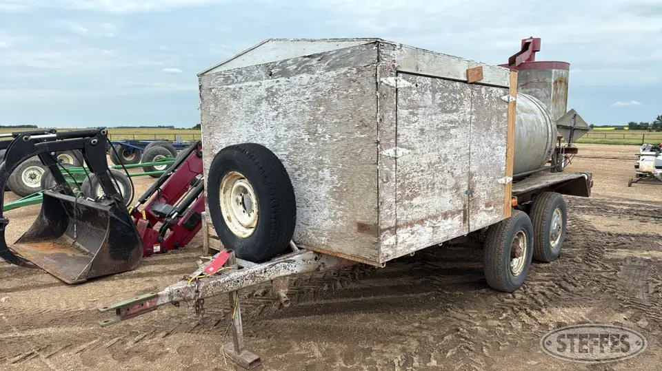 Shop-built Fuel-Lube Trailer