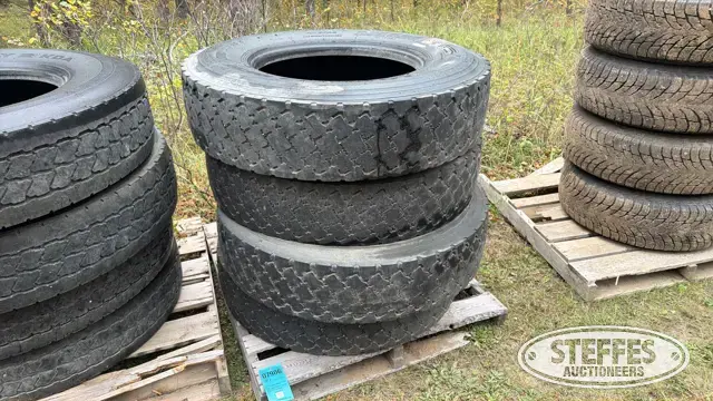 (4) Longmarch 11R22.5 tires