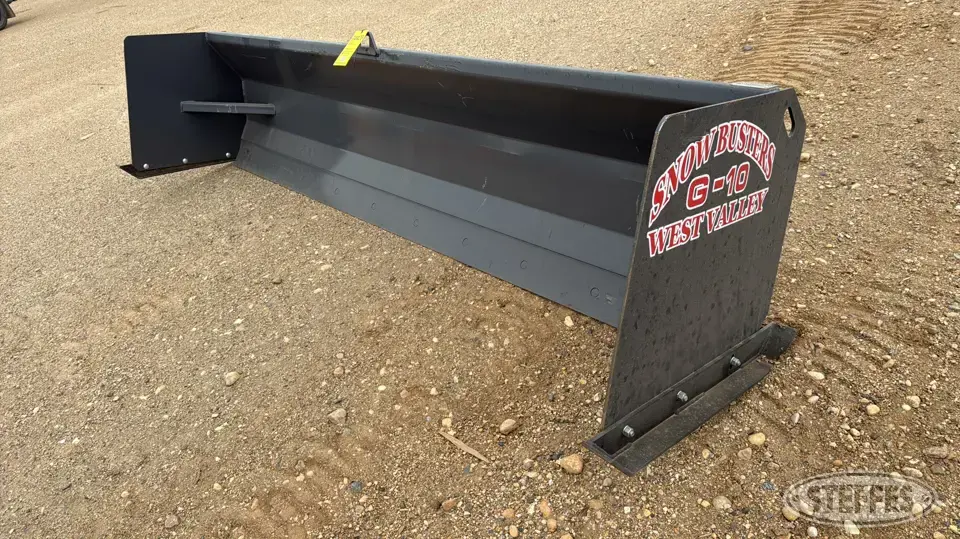 2025 Industrias America G10 Skid Steer Snow Pushers and Snowblower