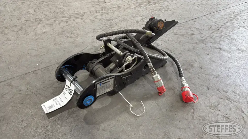Taurox hyd. mini-excavator thumb Excavator Attachment