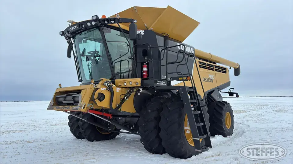 2018 Claas Lexion 760 Combine