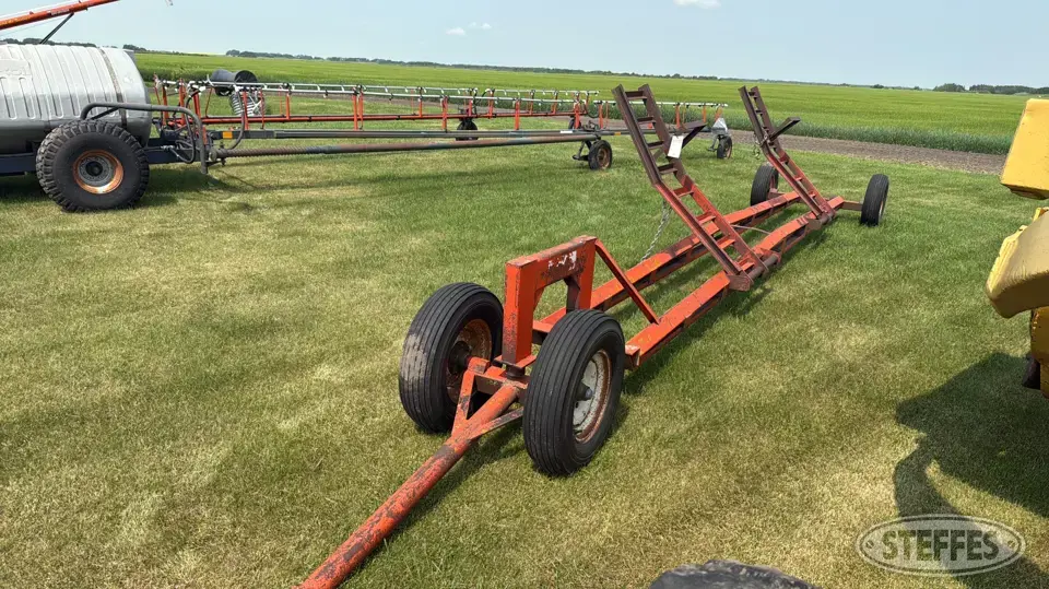 Single axle swather transport trailer Ag-Combine-Sprayer Trailer