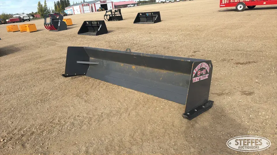 2026 Industrias America G-10 Skid Steer Snow Pushers and Snowblower