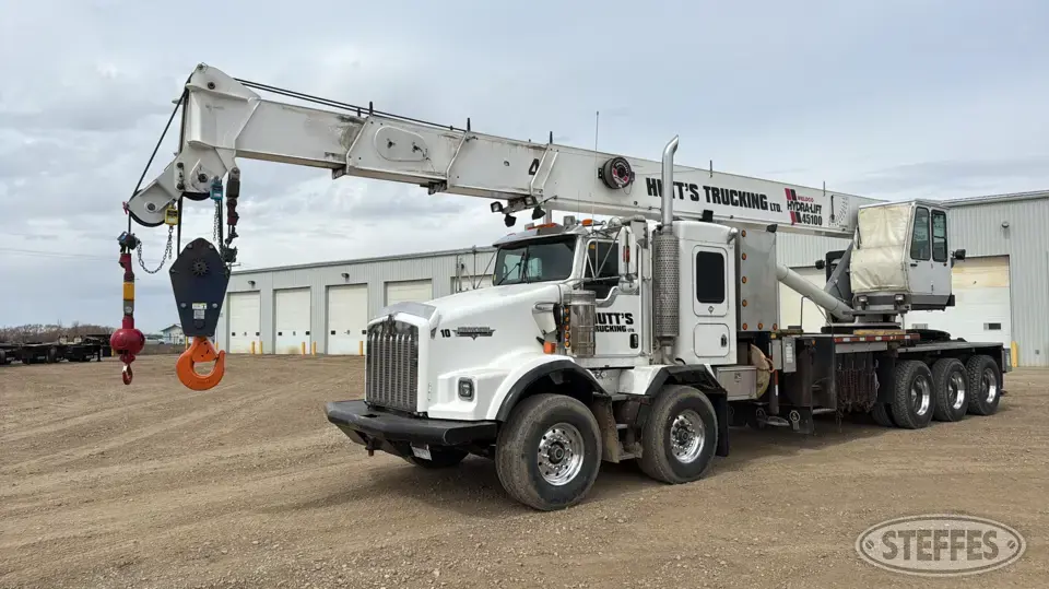 2009 Weldco-Beales Mfg. WHL45TC100 on 2007 Kenworth T800 Boom Truck