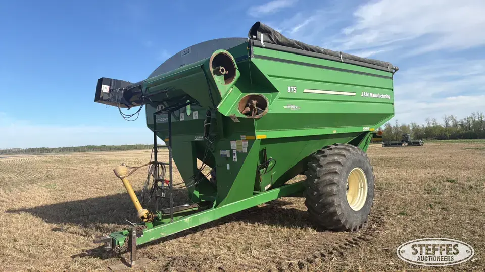 2013 J&M Mfg. 875-18 Grain Cart