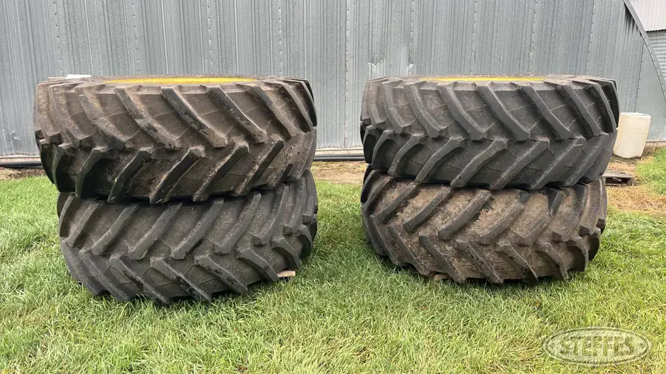 (4) Trelleborg IF650/65R38 tires Tractor-Implement Tire
