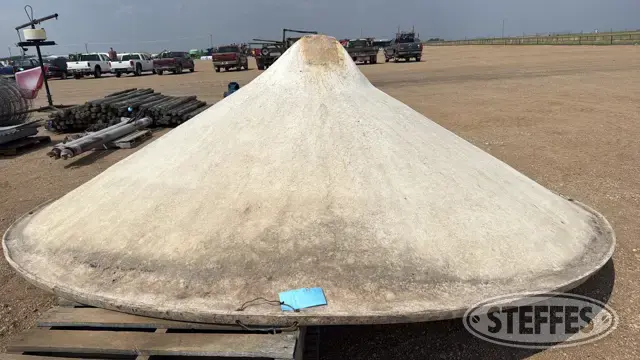 Fiberglass hopper cone