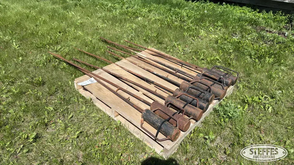(9) Ground cable rods Construction Support Item