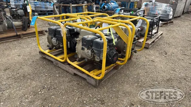 (4) Wacker Neuson PT3A trash pumps