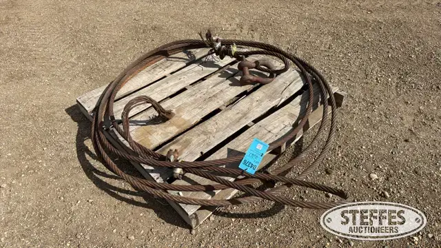 50’x1” cable w/  shakle