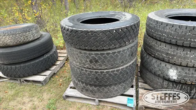 (4) Longmarch 11R22.5 tires
