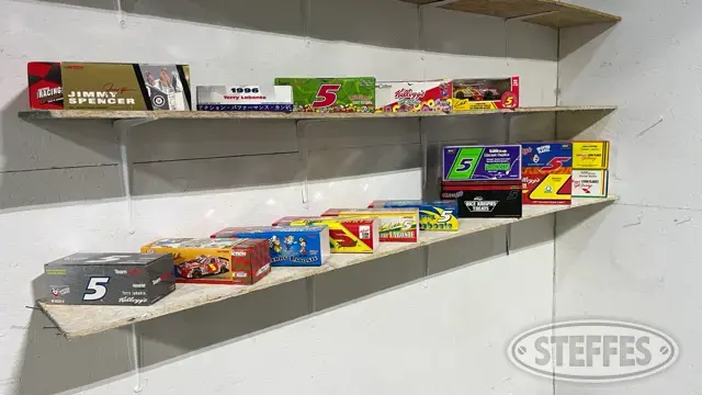 (17) Diecast collectible race cars