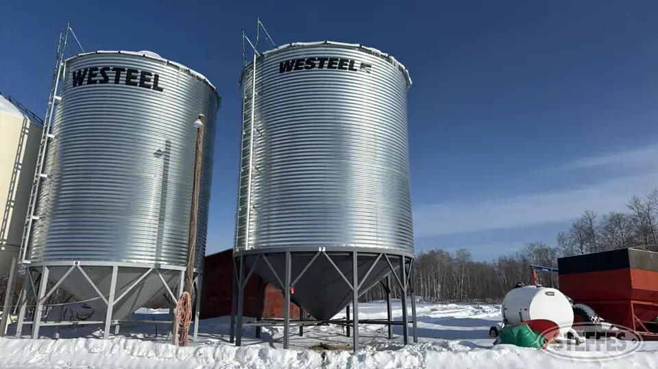 Westeel hopper bin