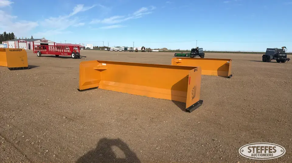 2026 Industrias America SP10 Skid Steer Snow Pushers and Snowblower