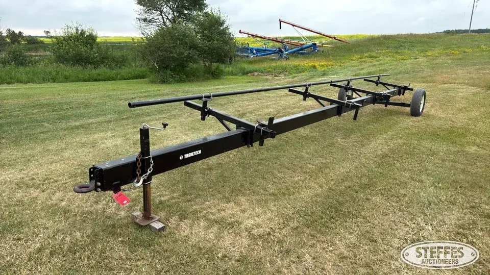 Trailtech single axle header trailer