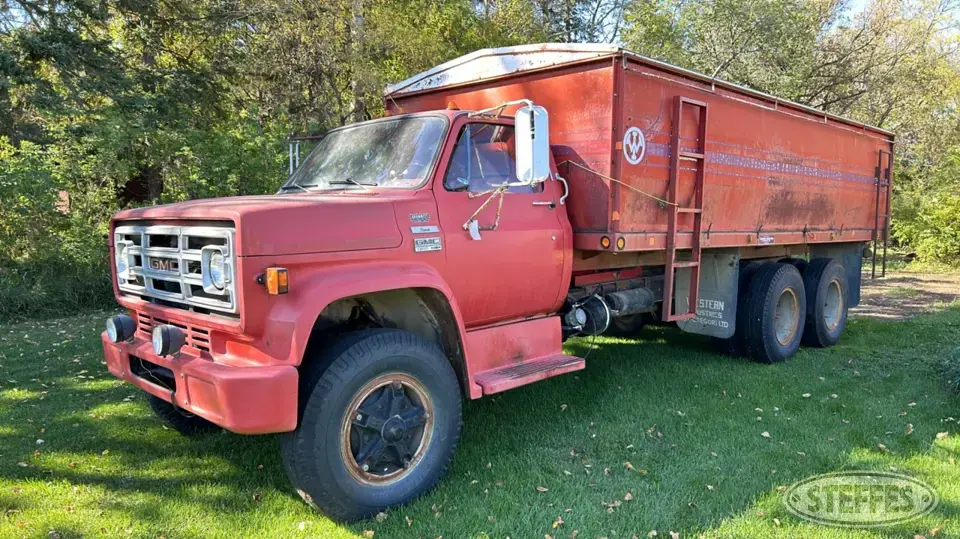 1979 GMC 7000 Tandem Boxed Truck