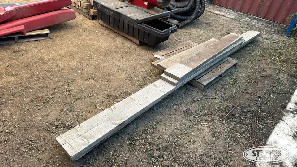 Lowboy extension boards Construction Support Item