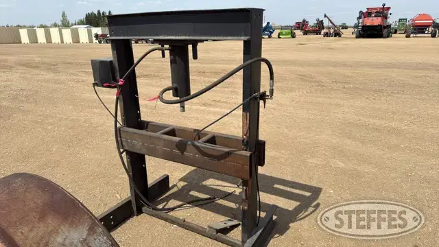 Shop-built hyd. press