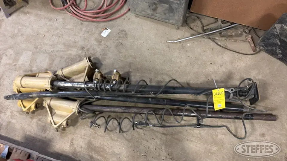 (4) Dozer GPS poles & (1) antenna Survey Equipment