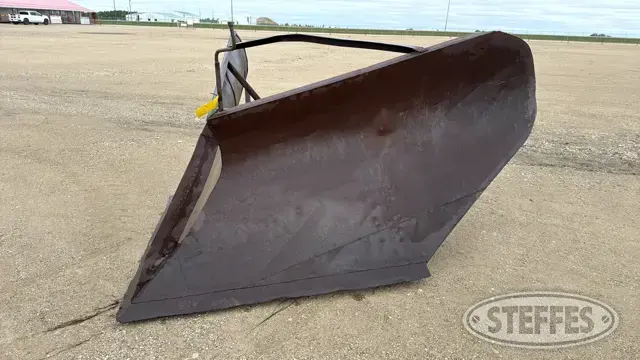 Shop-built V-plow