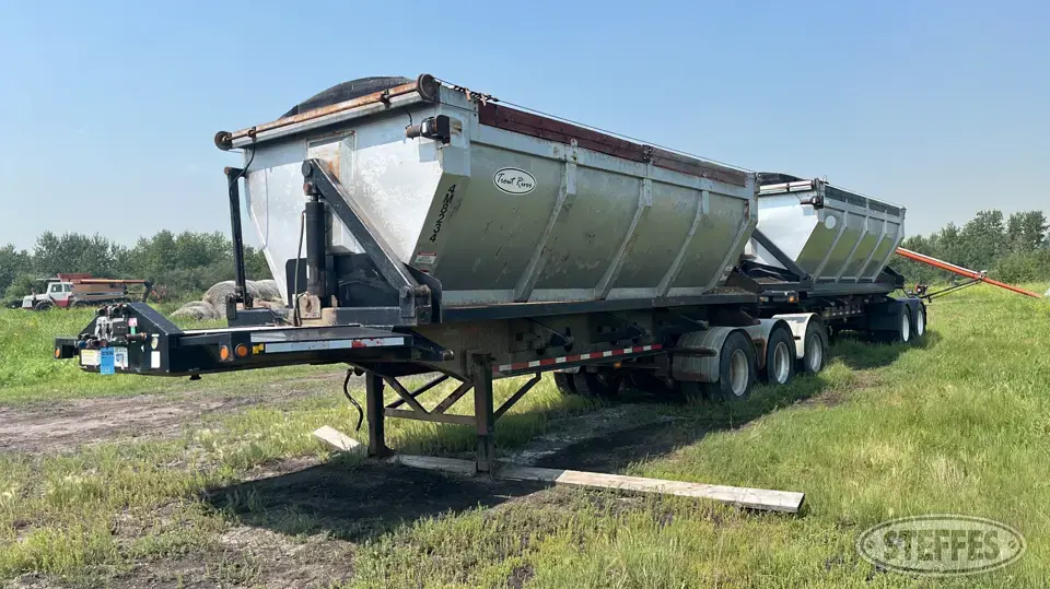 2008 Trout River Sidekick Side Dump Trailer