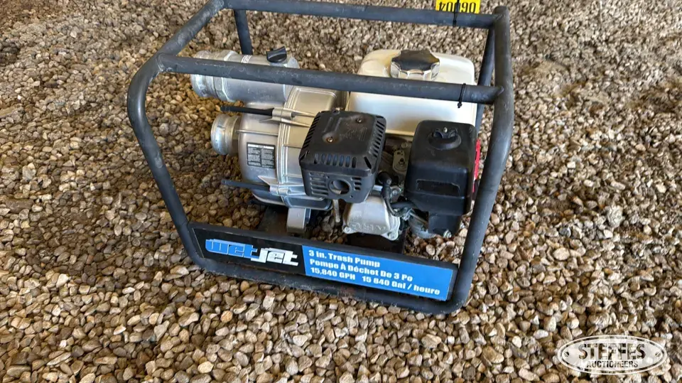 Wet Jet trash pump Construction Pump