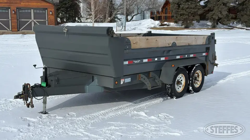 2013 Precision Trailers PD14-7K Bumper Dump Trailer