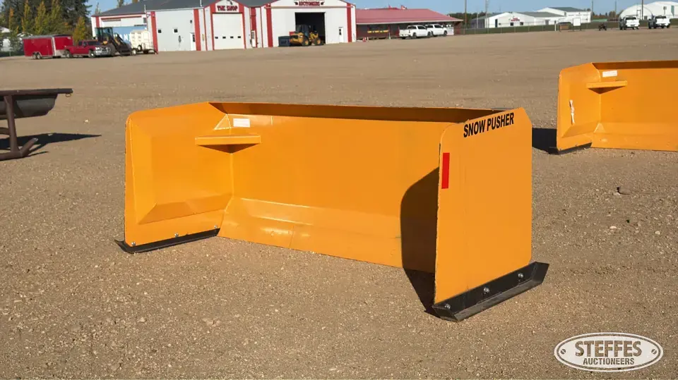 2026 Industrias America SP07 Skid Steer Snow Pushers and Snowblower
