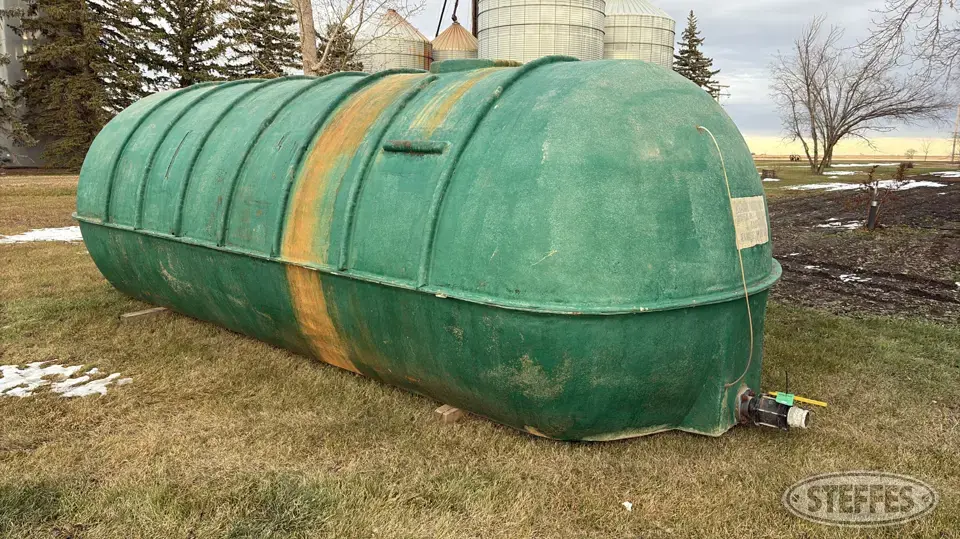 Fiberglass tank