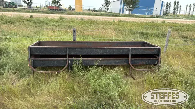 (2) Lewis feed bunks