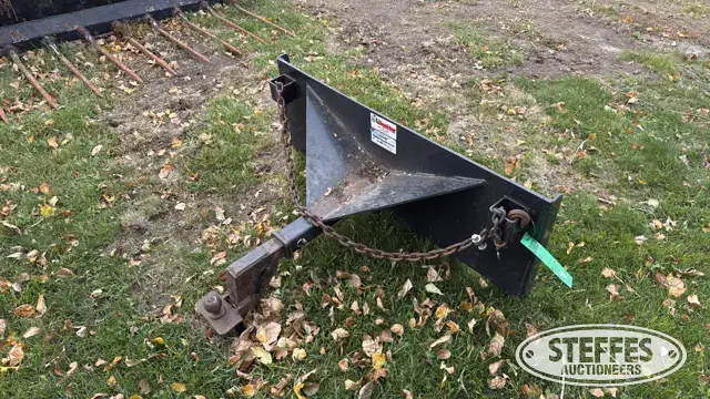 Skid steer receiver plate