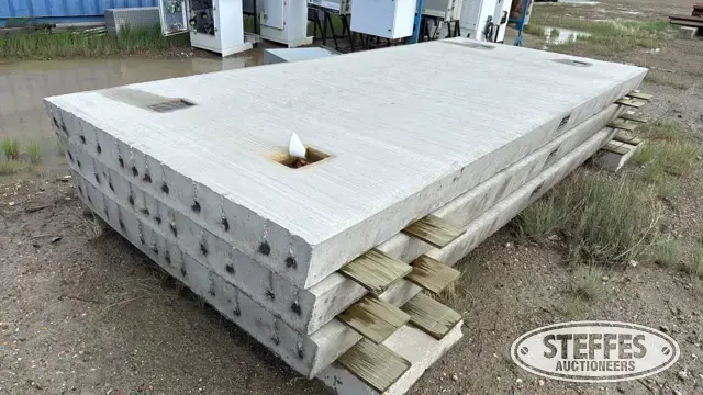 (3) Rocket Sales 7'x15' sleeper bases