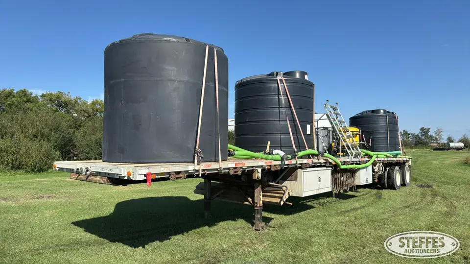 2002 Lode King Ag-Combine-Sprayer Trailer
