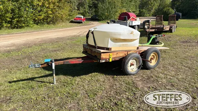 Shop built trailer