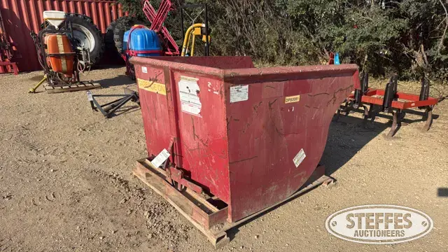 Golbreath H200 metal hopper