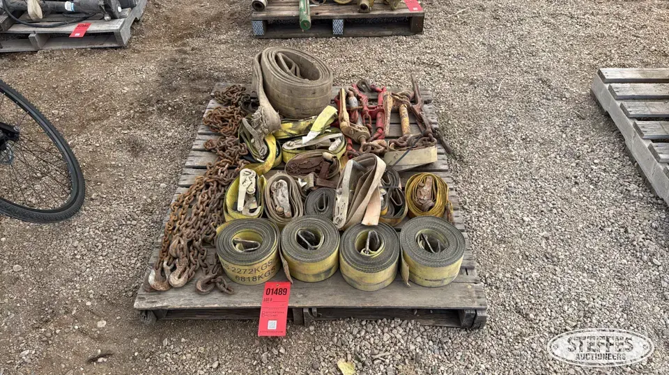 Ratchet straps & chains Construction Support Item